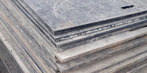Kunststof rijplaten verhuur.480x240x1